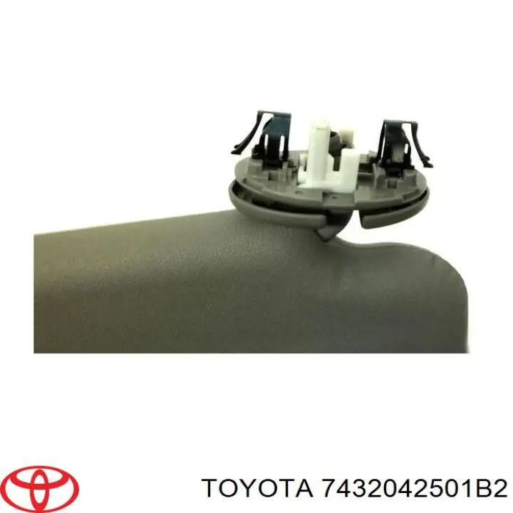 Купити 7432042501B2 Toyota Козирок сонцезахисний