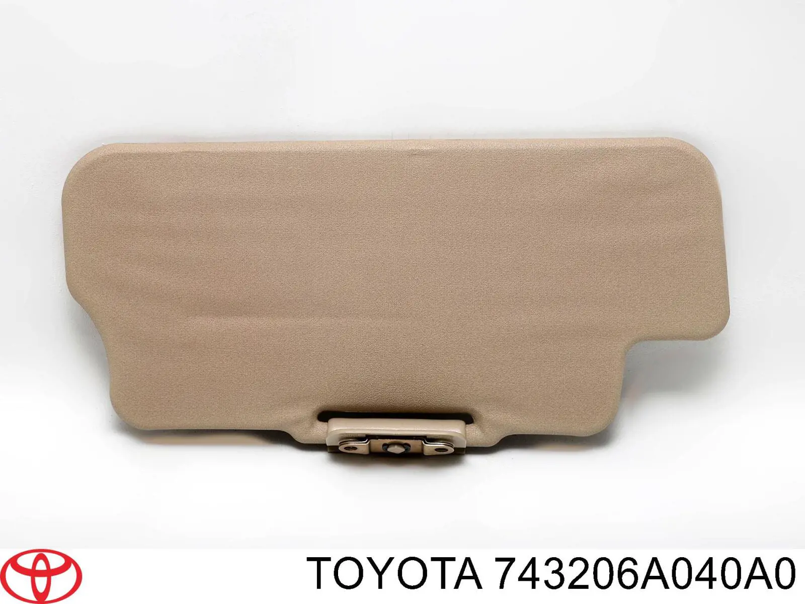 743206A040A0 Toyota Козирок протисонячний