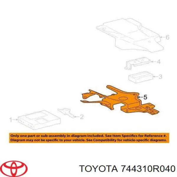 Купити 744310R040 Toyota 