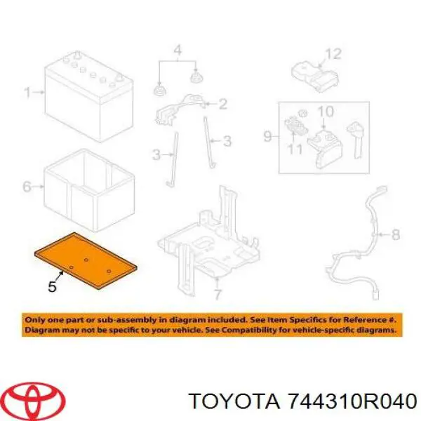  744310R040 Toyota