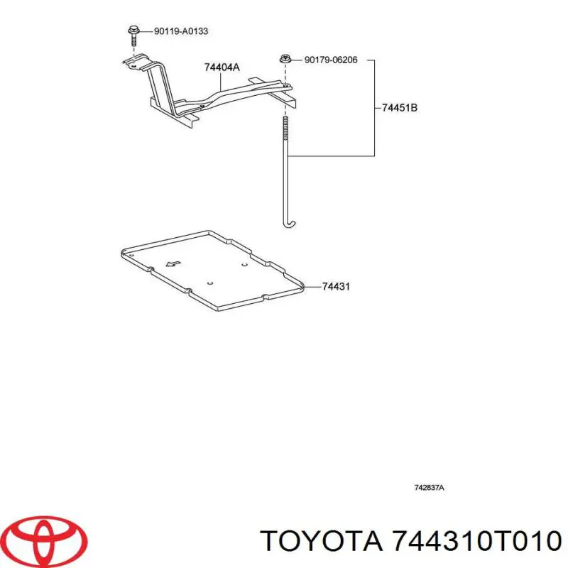  744310T010 Toyota