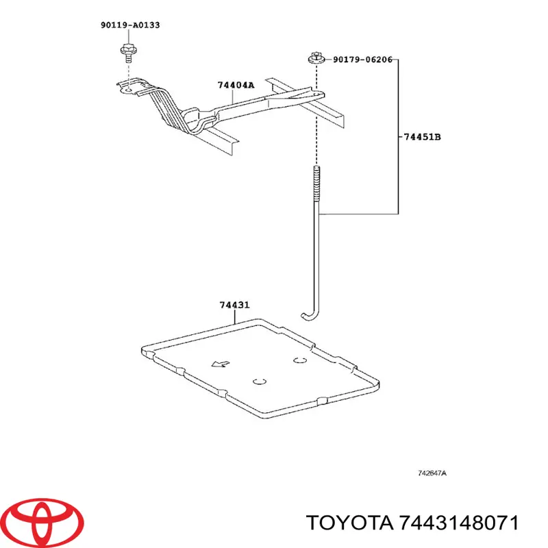 7443148071 Toyota 