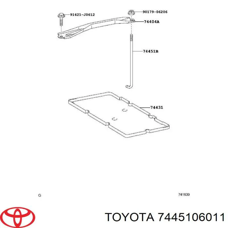 Купити 7445106011 Toyota 