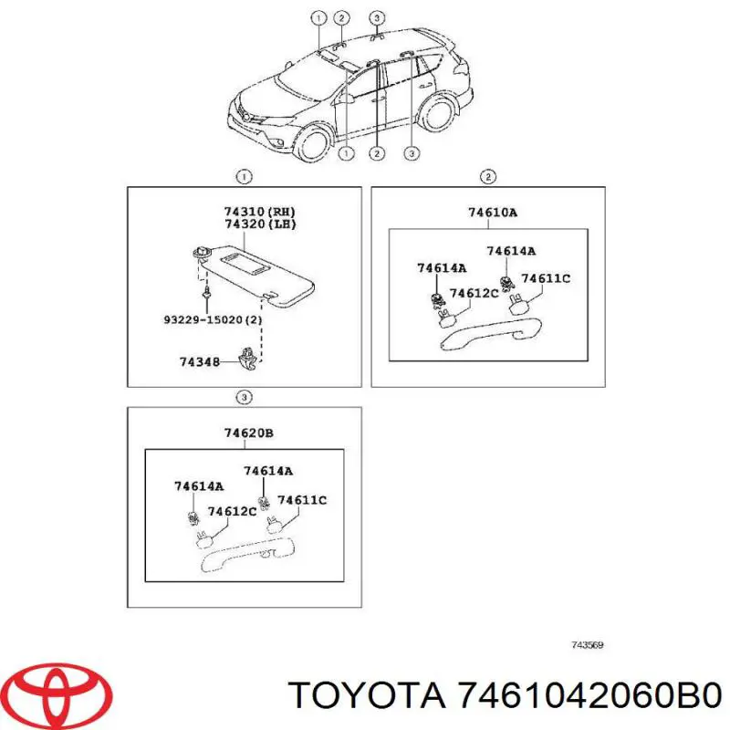 7461042060B0 Toyota 