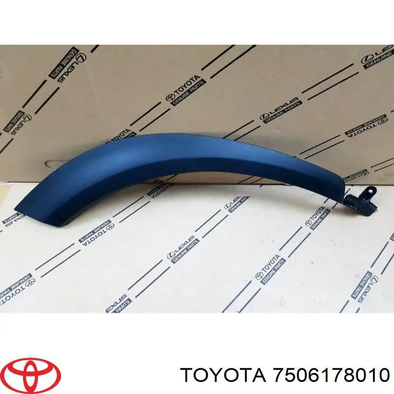 Накладка задньої правої двері Toyota 7506178010 ціна, від 19.75 USD