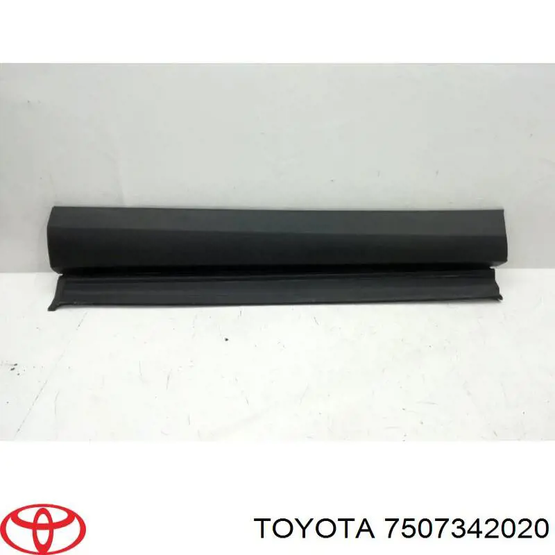 Молдинг передньої правої двері, нижній Toyota 7507342020 ціна, від 31.74 USD
