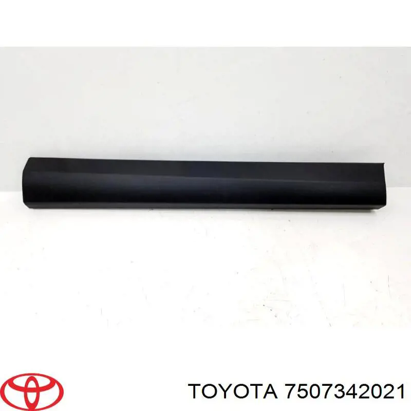 Купити 7507342021 Toyota Молдинг передньої правої двері, нижній