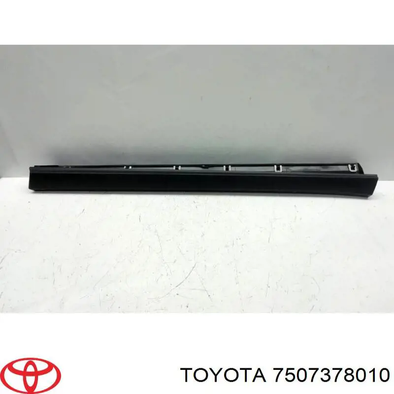Молдинг передньої правої двері, нижній Toyota 7507378010 ціна, від 213.69 USD