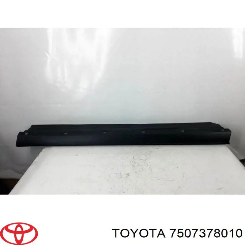 7507378010 Toyota Молдинг передніх правих дверей, нижній