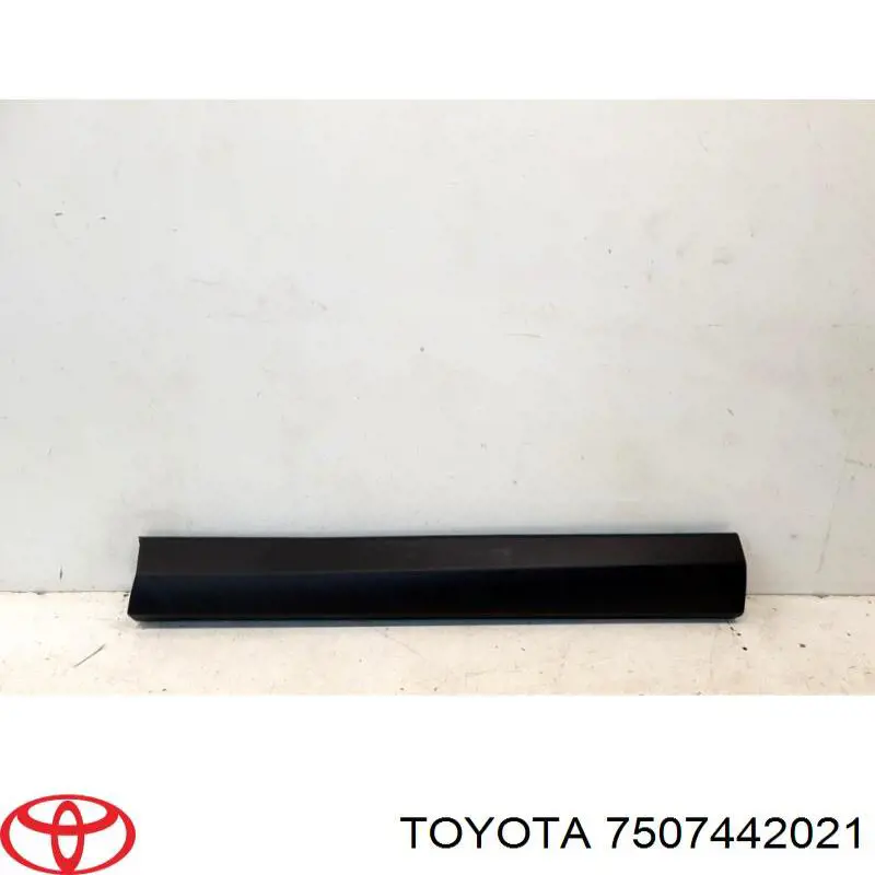 Молдинг передньої лівої двері, нижній Toyota 7507442021 ціна, від 219.98 USD
