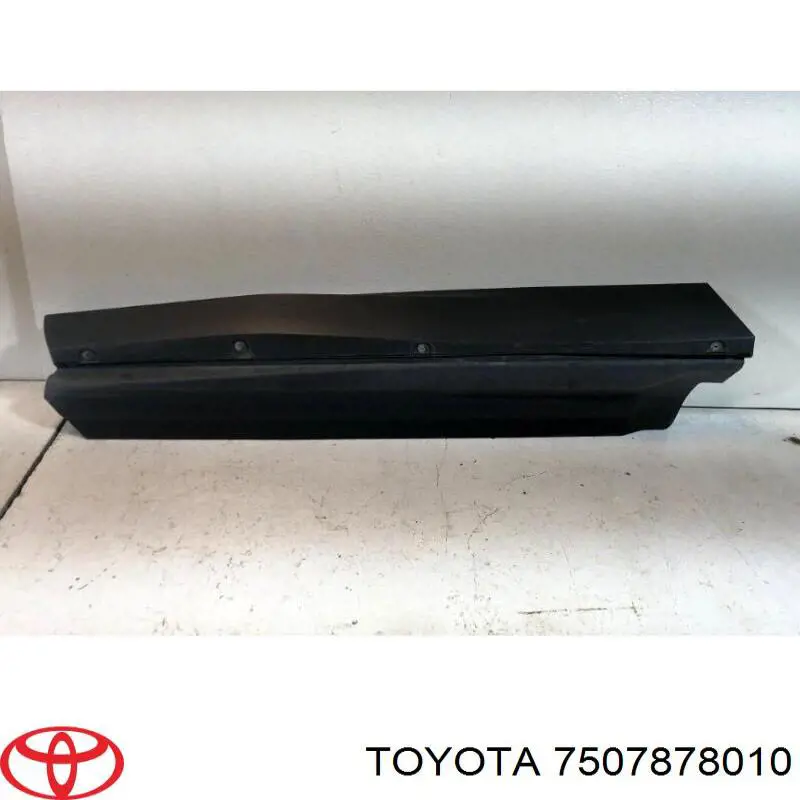 Молдинг задніх лівих дверей, нижній Toyota 7507878010 ціна, від 62.08 USD