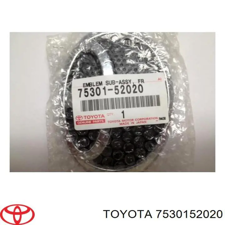 Купити 7530152020 Toyota Емблема решітки радіатора