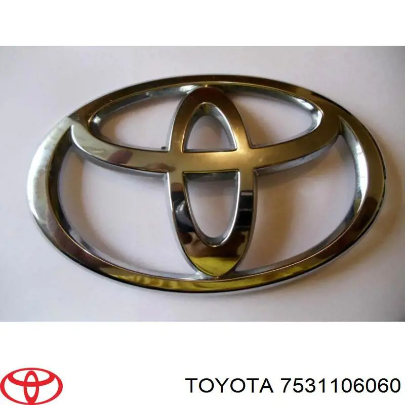 Орнамент і декоративні написи Toyota 7531106060