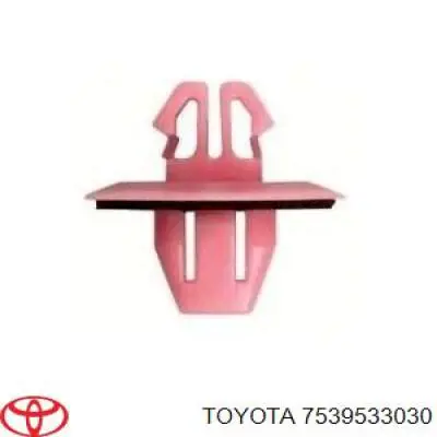 Пістон (кліп) кріплення накладок порогів Toyota 7539533030 ціна, від 0.25 USD