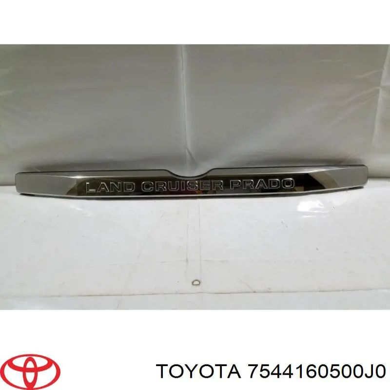 7544160500J0 Toyota Емблема кришки багажника, фірмовий значок