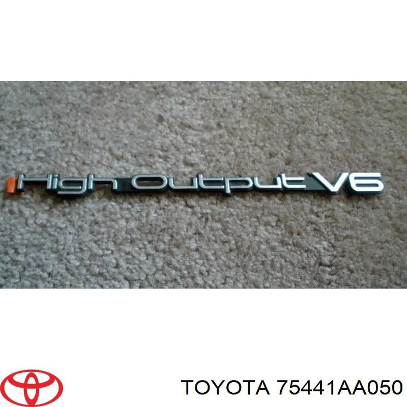 75441AA050 Toyota Емблема кришки багажника, фірмовий значок