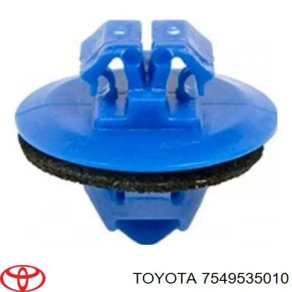 Пістон (кліп) кріплення накладок порогів Toyota Highlander (U4) (Тойота Хайлендер)