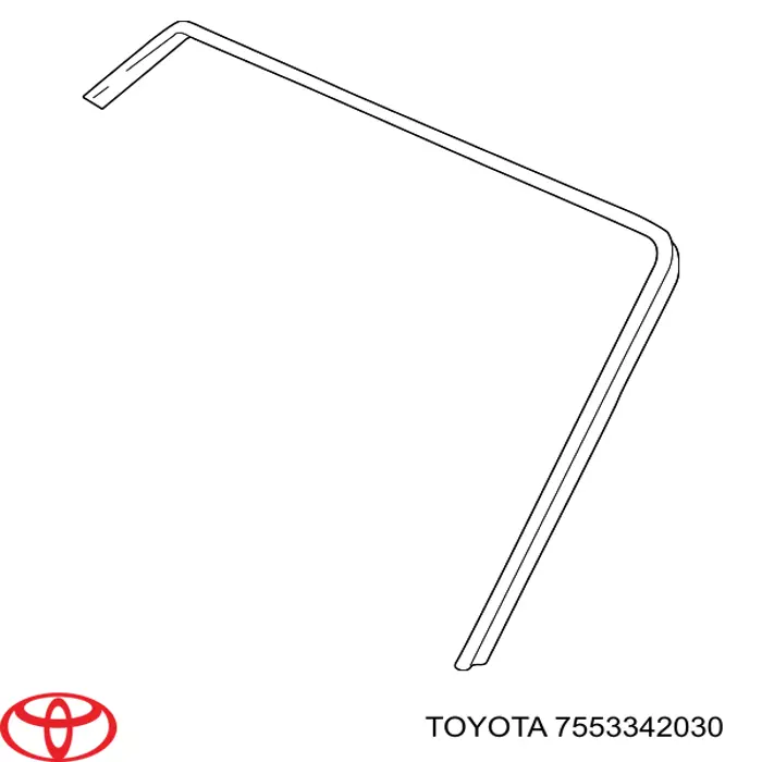 Ущільнювач лобового скла Toyota RAV4 I позашляховик (XA) (1994 - 2000) ціна, від 180.35 USD