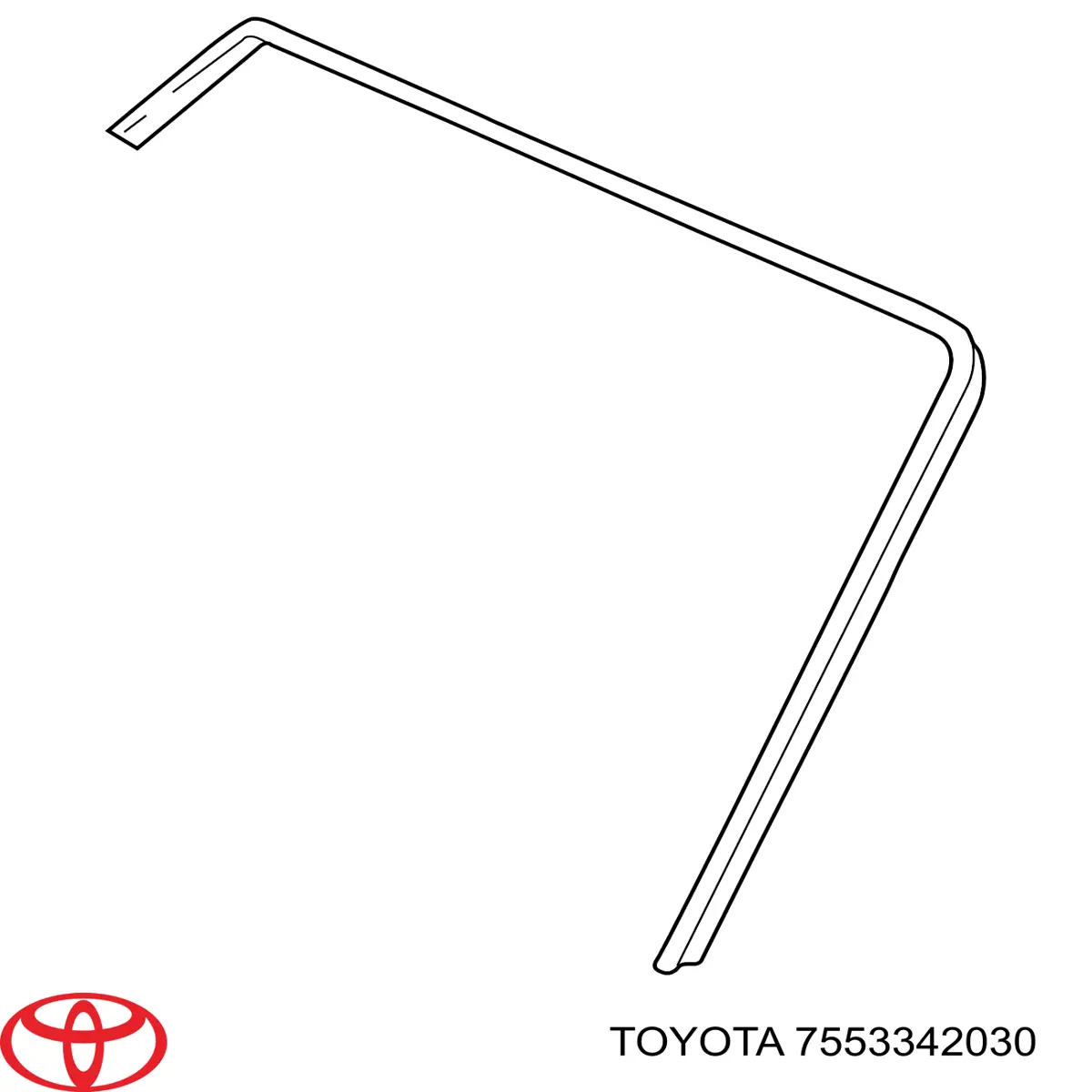 Купити Ущільнювач лобового скла Toyota RAV4 I XA