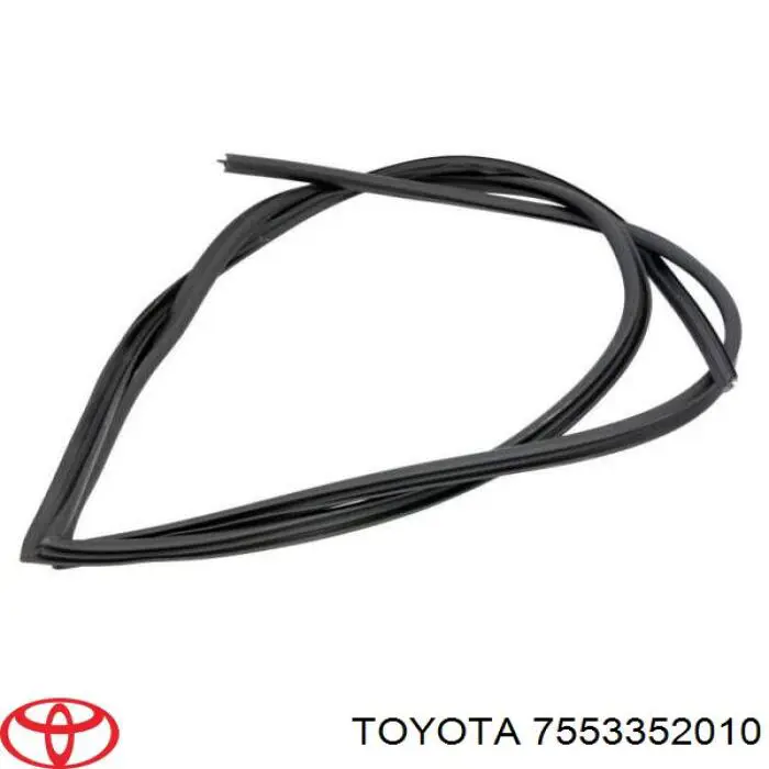 Молдинг лобового скла Toyota Yaris (P10) (Тойота Яріс)