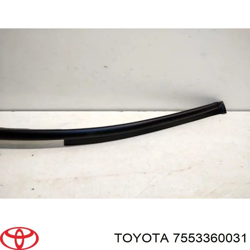 Молдинг лобового скла, правий Toyota 7553360031 ціна, від 106.84 USD