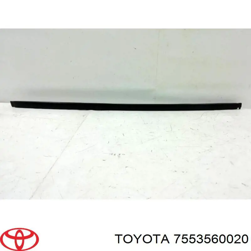 Молдинг лобового скла, правий Toyota 7553560020 ціна, від 22.91 USD