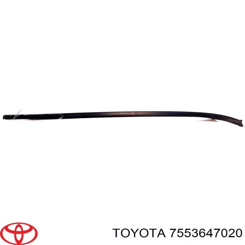7553647020 Toyota Рама вітрового скла ліва