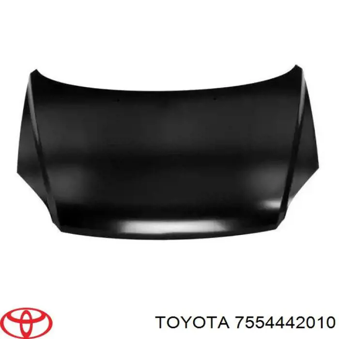 Купити 7554442010 Toyota Молдинг вітрового скла лівий