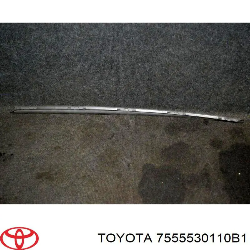 Молдинг даху, правий Toyota 7555530110B1 ціна, від 67.15 USD