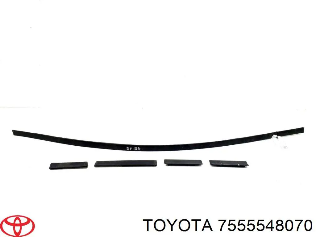 7555548070 Toyota Молдинг даху, лівий
