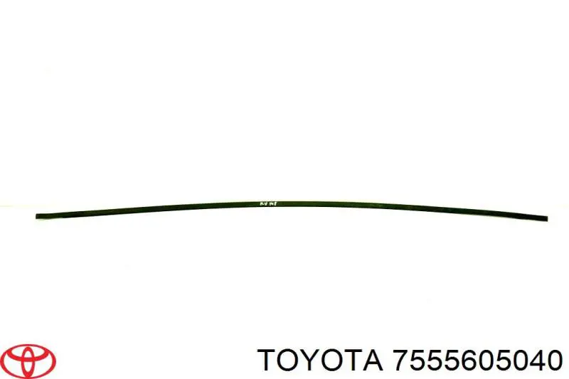 Молдинг даху, лівий Toyota 7555605040 ціна, від 25.34 USD