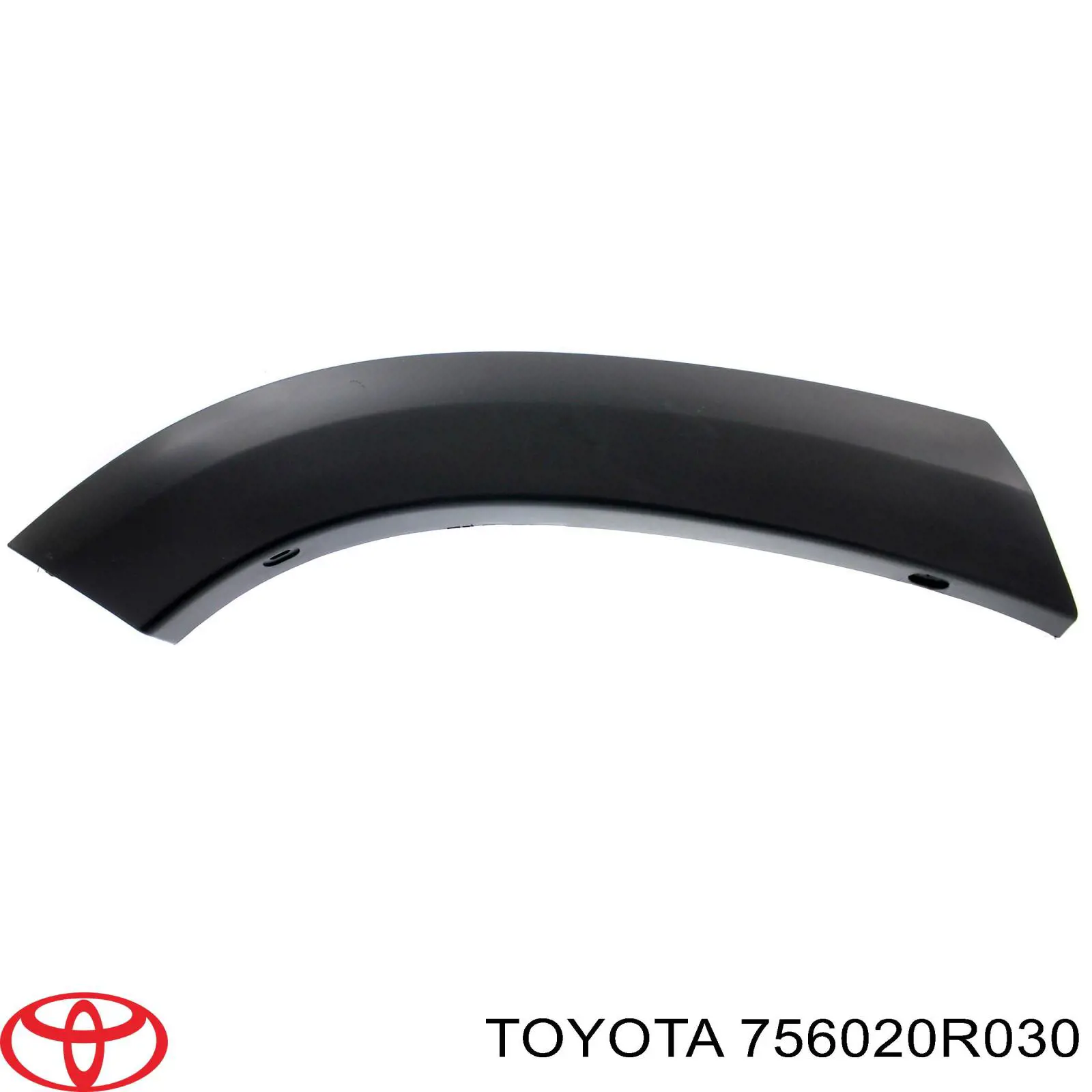 Купити 756020R030 Toyota Молдинг арки крила переднього, лівий