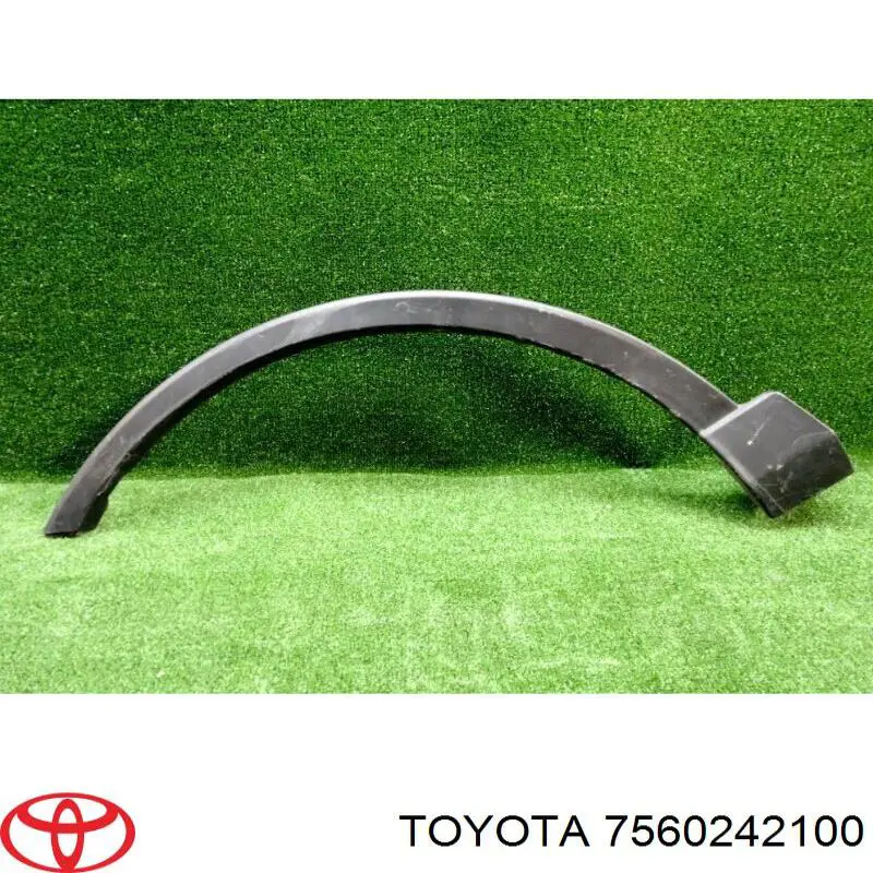 Молдинг передньої арки колеса, лівий Toyota 7560242100 ціна, від 25.08 USD