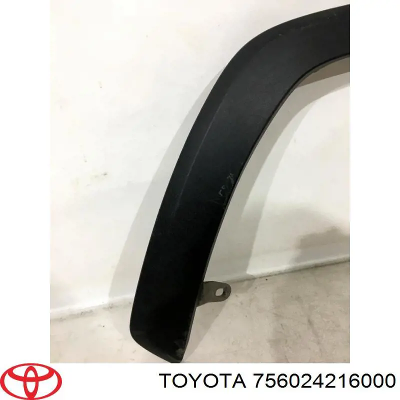 Молдинг передньої арки колеса, лівий Toyota 756024216000 ціна, від 29.07 USD