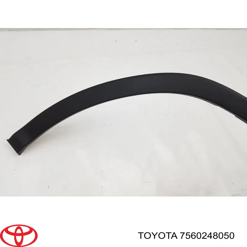 Молдинг передньої арки колеса, лівий Toyota 7560248050 ціна, від 63.35 USD