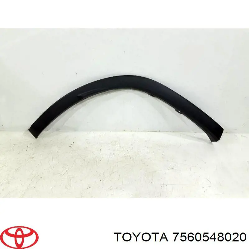 Молдинг заднього правого крила Toyota 7560548020