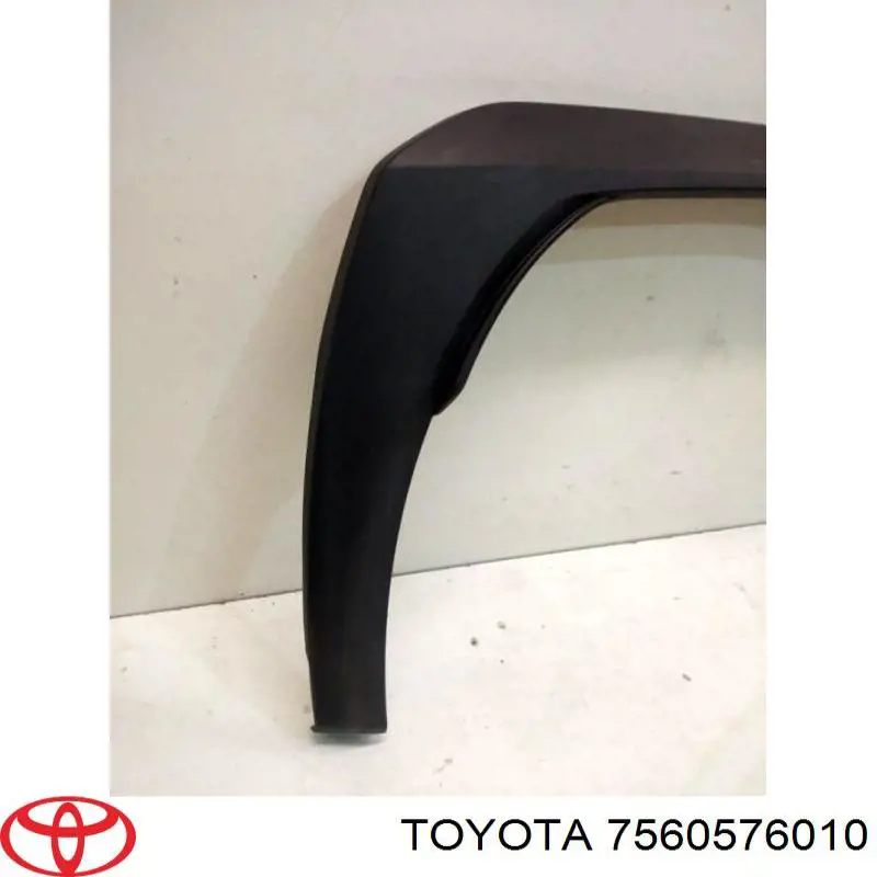 Молдинг задньої арки крила, правий Toyota 7560576010 ціна, від 55.36 USD