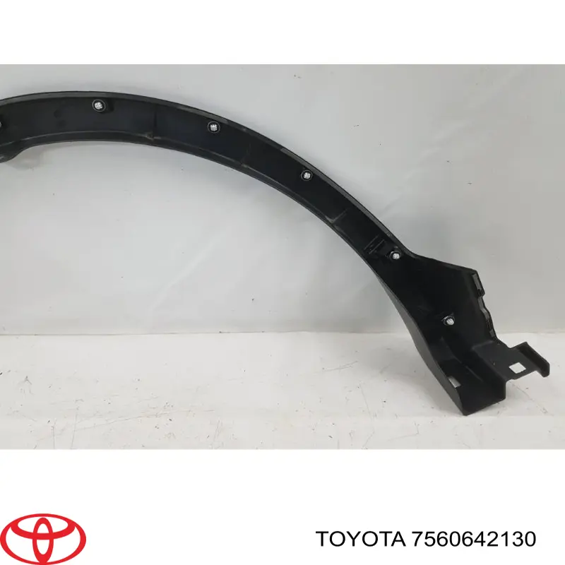 Купити 7560642130 Toyota Молдинг арки колеса заднього, лівий