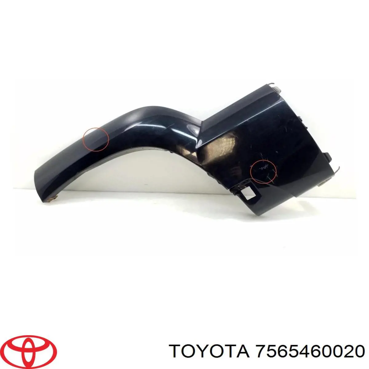 Купити 7565460020 Toyota Молдинг арки колеса заднього, лівий