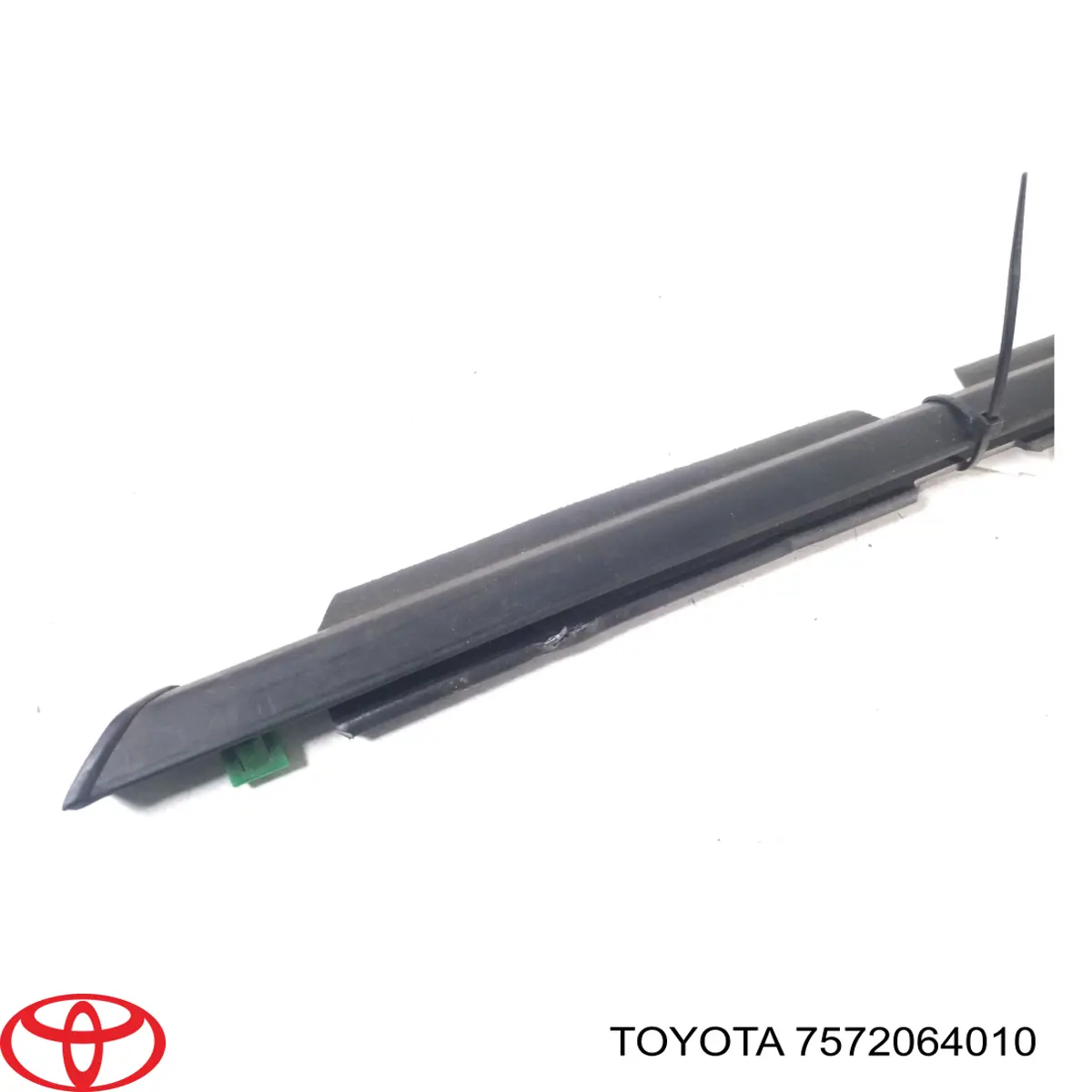 7572064010 Toyota Молдинг опускного скла дверей передньої, лівої