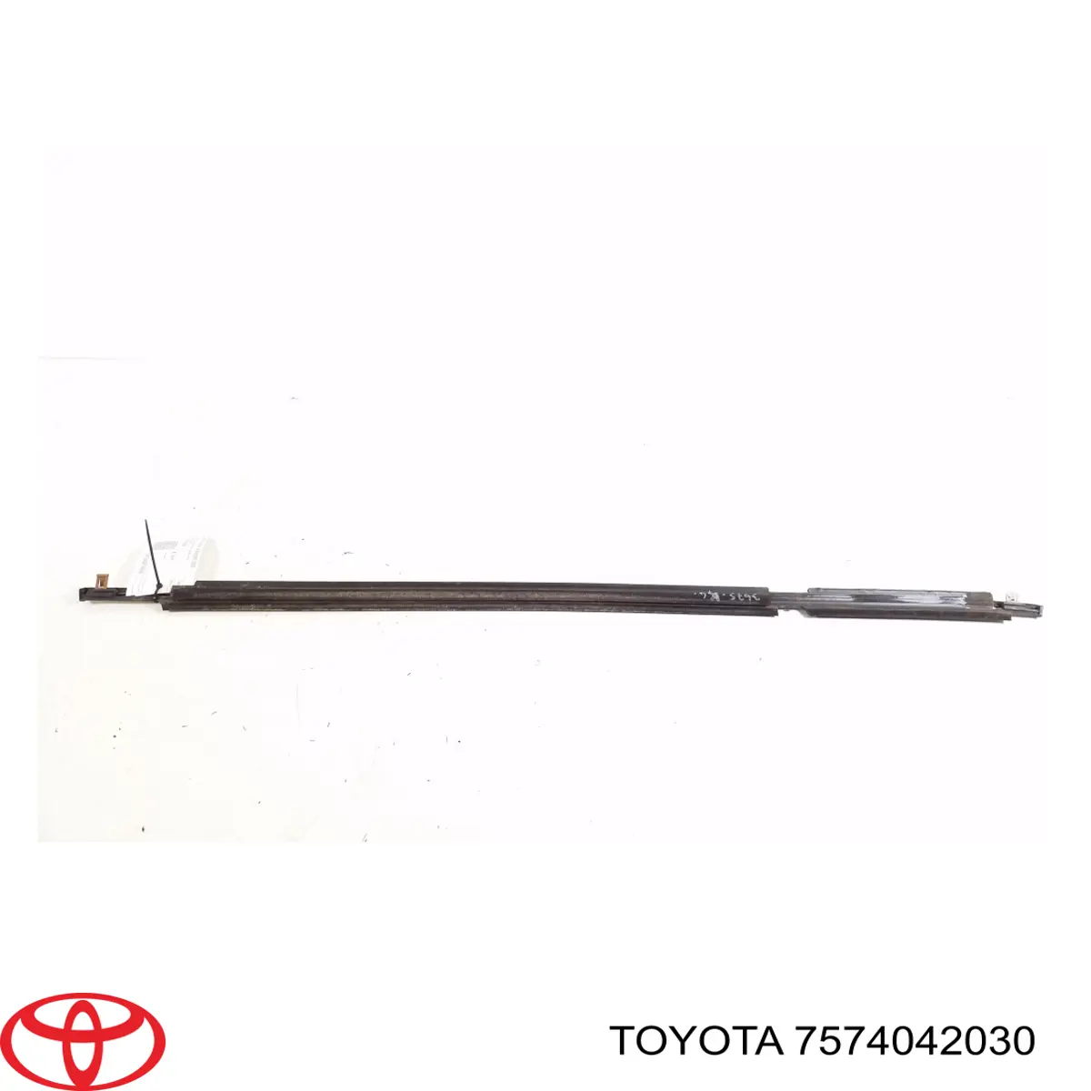 Молдинг опускного скла нижній, двері задньої, лівої Toyota RAV4 3 (A3) (Тойота Рав4)