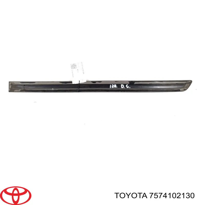 Молдинг задніх правих дверей Toyota 7574102130 ціна, від 163.64 USD