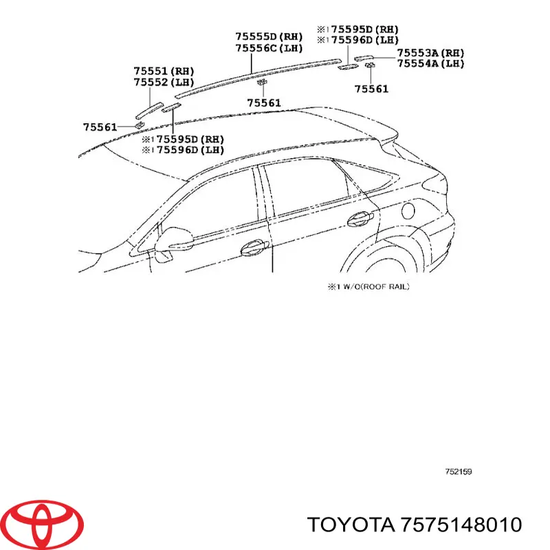 7575148010 Toyota 