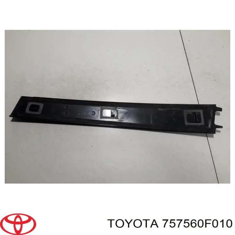 Накладка передніх дверей, лівої, вертикальної Toyota 757560F010 ціна, від 12.67 USD