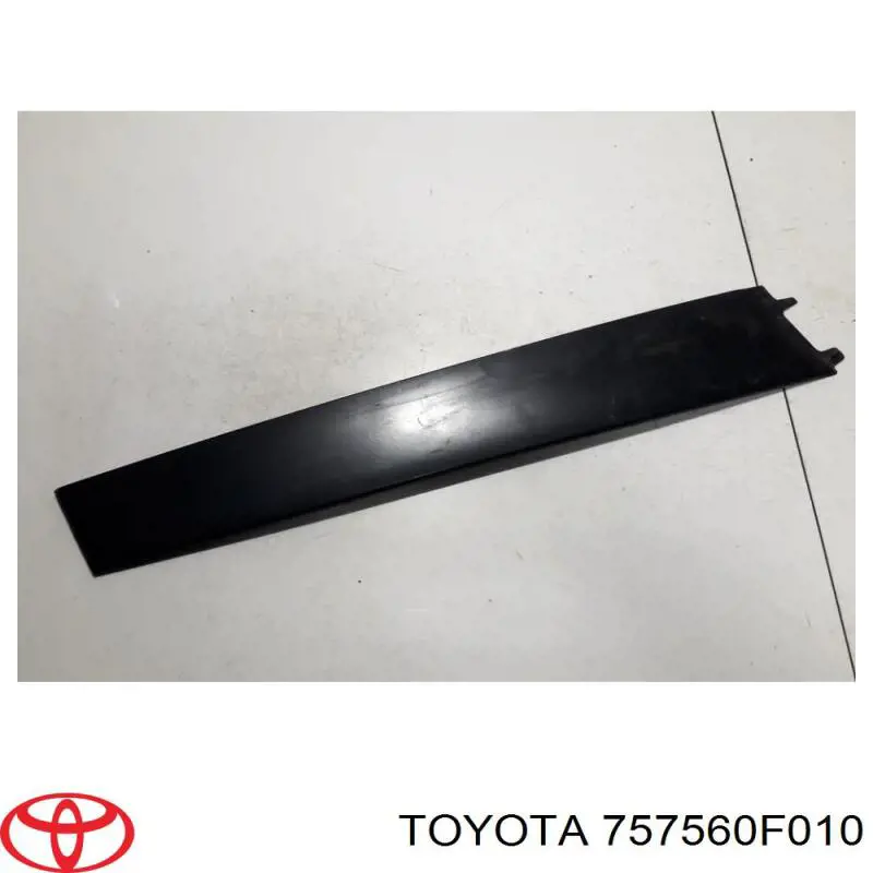 757560F010 Toyota Накладка передніх дверей, лівих, вертикальна