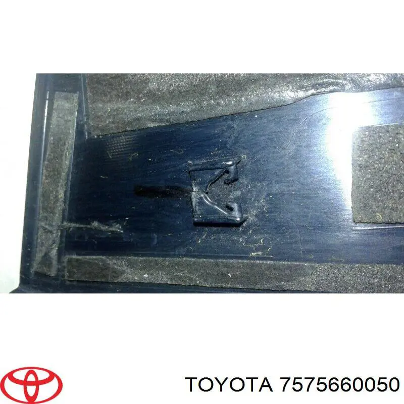 Накладка передніх дверей, лівої, вертикальної Toyota 7575660050 ціна, від 19.26 USD