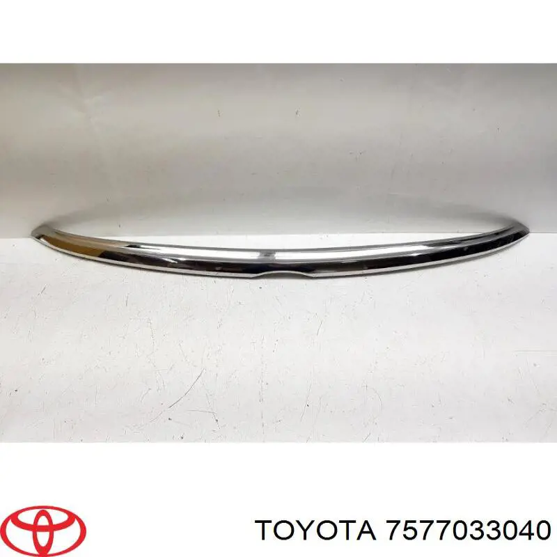 Молдинг капота Toyota 7577033050 ціна, від 99.10 USD