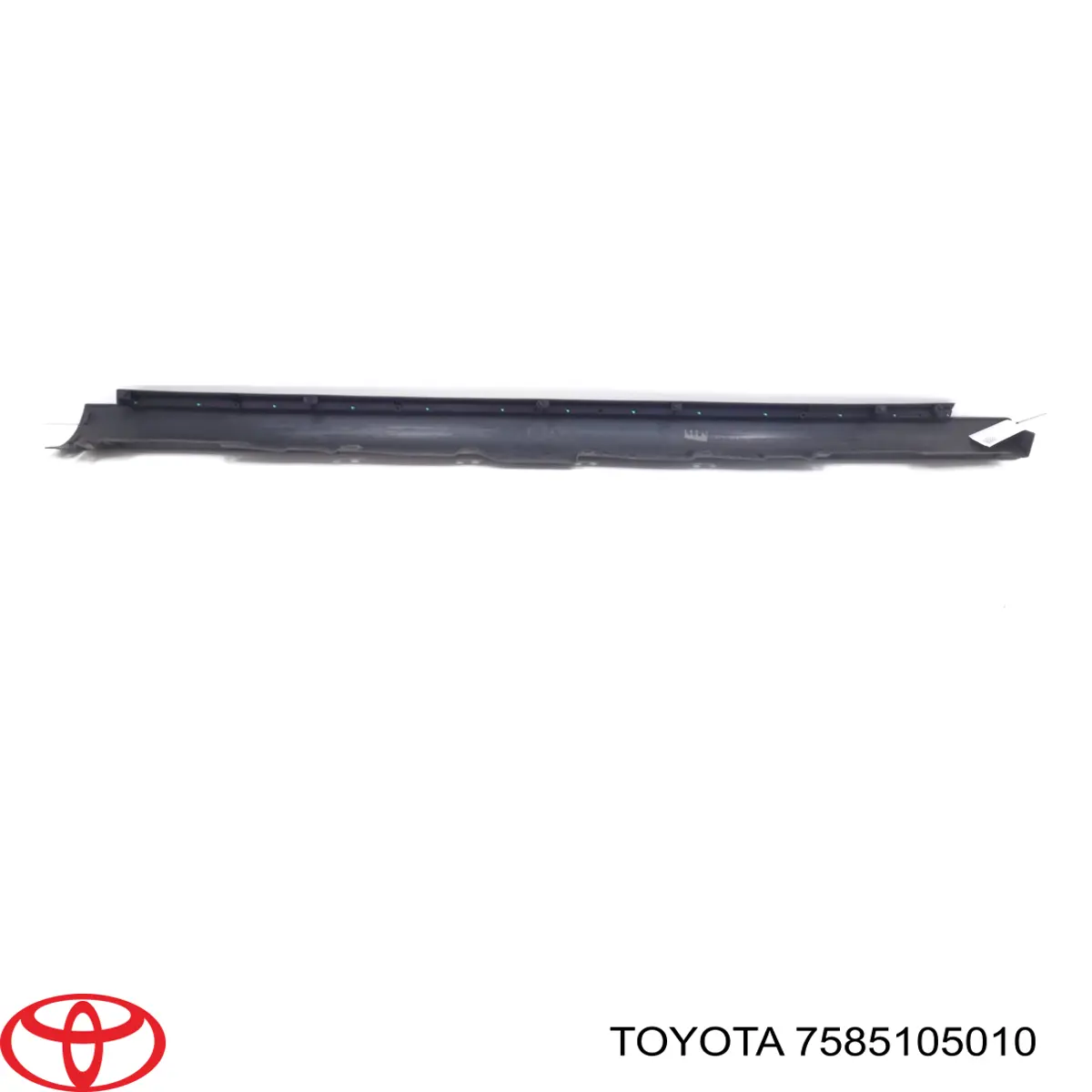 Купити 7585105010 Toyota Накладка зовнішня (молдинг) порога, правий