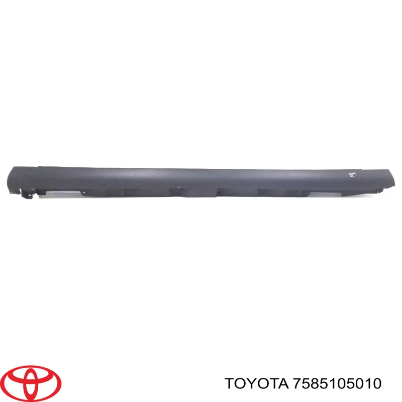 Накладка зовнішня (молдинг) порога, правий Toyota 7585105010 ціна, від 12.73 USD
