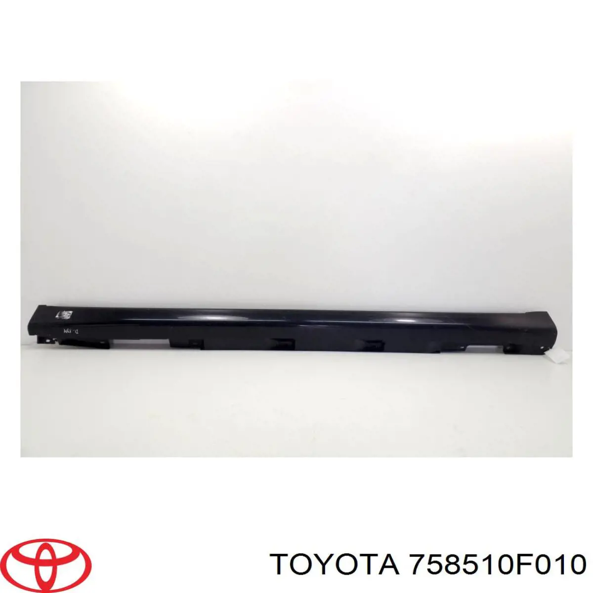 Купити 758510F010 Toyota Накладка зовнішня (молдинг) порога, правий